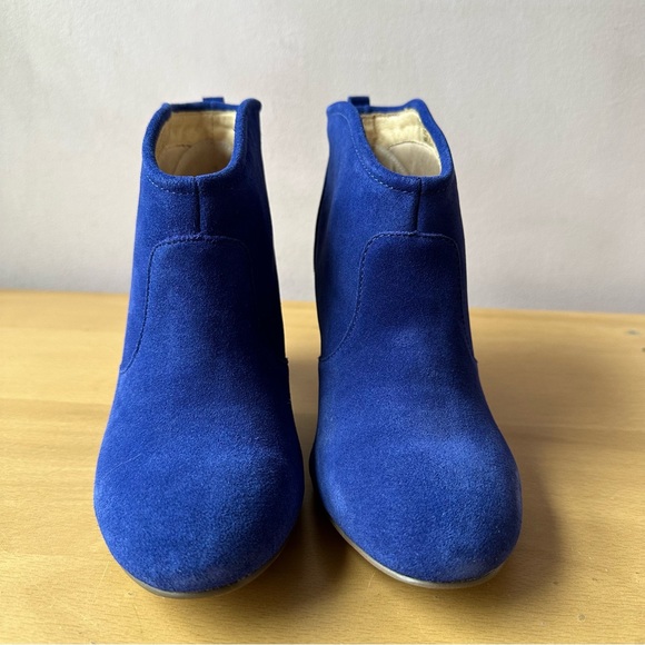 Brand New Blue Report Suede Boots Booties - Picture 13 of 16